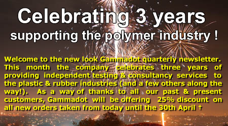 Welcome to the new look Gammadot quarterly newsletter.
