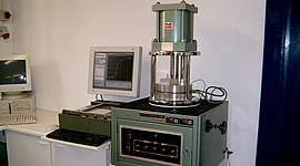 Gammadot's Monsanto R100 Oscillating Die Rheometer with Data Logger System